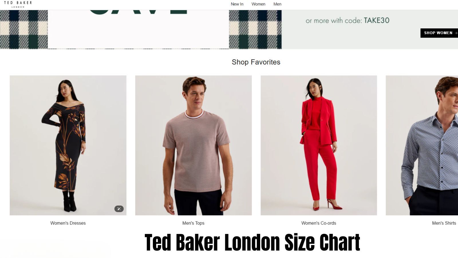 Ted Baker London Size Chart A Fit Guide for Men's & Women's Collection
